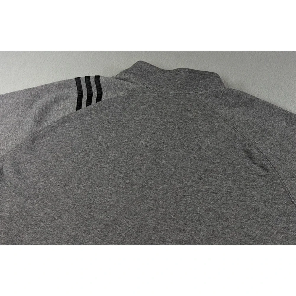 Adidas Mens Golf 1/4 Zip Pullover ADVF19R751 Size XL‎ Gray Heather